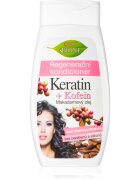 Bione Cosmetics Keratin + Kofein regenerační kondicionér na vlasy 260 ml