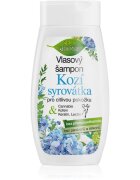 Bione Cosmetics Kozí Syrovátka jemný šampon pro citlivou pokožku 260 ml