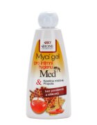 Bione Cosmetics Med + Q10 gel pro intimní hygienu s mateří kašičkou 260 ml