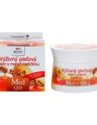 Bione Cosmetics Med + Q10 výživný krém s mateří kašičkou 51 ml