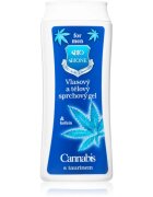 Bione Cosmetics Men Cannabis + Taurine sprchový gel na tělo a vlasy 200 ml