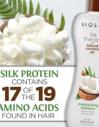 Biosilk Silk Therapy Natural Coconut Oil hydratační šampon s kokosovým olejem 355 ml