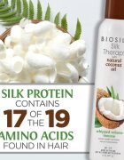 Biosilk Silk Therapy Whipped Volume Mousse objemová pěna na vlasy s kokosovým olejem 227 g