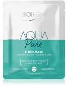 Biotherm Aqua Pure Flash Mask plátýnková maska s hydratačním účinkem pro regeneraci pleti 31 g