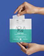 Biotherm Aqua Pure Flash Mask plátýnková maska s hydratačním účinkem pro regeneraci pleti 31 g