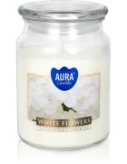 BISPOL Premium Line White Flowers vonná svíčka 500 g