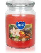 BISPOL Vanilla & Amber vonná svíčka 500 ml