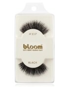 Bloom Natural nalepovací řasy z přírodních vlasů No. 117 (Black) 1 cm