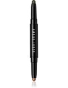 Bobbi Brown Long-Wear Dual-Ended Cream Shadow Stick oční stíny v tužce duo odstín Café / Gilded Green 1.6 g