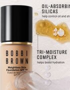 Bobbi Brown Weightless Skin Foundation SPF 15 Mini dlouhotrvající matující make-up s hydratačním účinkem odstín Warm Ivory 13 ml