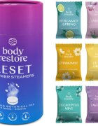 Body Restore Reset Shower Steamers tablety do sprchy vůně Spring Botanical Mix 6 ks