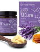 Body Restore Whipped Beef Tallow Balm Lavender vyživující tělový krém 73 ml