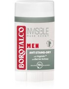 Borotalco MEN Invisible deodorant roll-on proti bílým a žlutým skvrnám pro muže vůně Musk Scent 40 ml