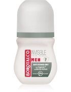 Borotalco MEN Invisible kuličkový deodorant roll-on 72h vůně Musk 50 ml
