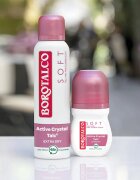 Borotalco Soft Talc & Pink Flower Talc & Pink Flower deodorant ve spreji bez alkoholu 150 ml