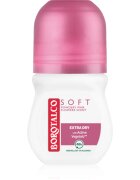 Borotalco Soft Talc & Pink Flower Talc & Pink Flower kuličkový deodorant roll-on bez alkoholu 50 ml