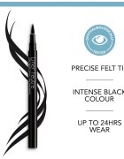 Bourjois Liner Feutre dlouhotrvající oční linky ve fixu 24h odstín Ultra Black 0.8 ml