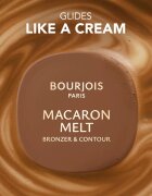 Bourjois Macaron Melt Bronzer & Contour bronzer a konturovací pudr 2 v 1 odstín 02 Milky Mocha 5 g