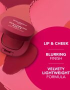 Bourjois Macaron Melt Lip & Cheek Flush tvářenka 2 v 1 odstín 03 Peach Tatin 5 g