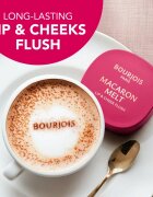 Bourjois Macaron Melt Lip & Cheek Flush tvářenka 2 v 1 odstín 03 Peach Tatin 5 g
