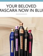 Bourjois Twist Up The Volume řasenka pro objem s kartáčkem 2 v 1 odstín 03 Ultra Blue 8 ml