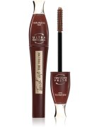 Bourjois Twist Up The Volume řasenka pro objem s kartáčkem 2 v 1 odstín Brown 8 ml