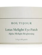 BOUTIJOUR Lotus Melight Eye Patch hydrogelová maska na oční okolí proti vráskám a tmavým kruhům 33 pár