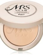 BPerfect Mrs Glam Glorious Skin kompaktní pudr pro matný vzhled odstín 02 Light Gold 70 g