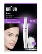 Braun Face 810 epilátor a čisticí kartáček na obličej 1 ks