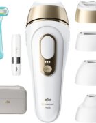 Braun IPL Silk·expert Pro 5 PL5412 chytré IPL zařízení pro odstranění chloupků na tělo tvář oblast bikin a podpaží 1 ks