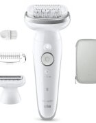 Braun Silk-épil 9 9-030 epilátor s plně flexibilní hlavou pro mokré i suché holení 1 ks