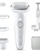 Braun Silk-épil 9 9-241 epilátor s plně flexibilní hlavou pro mokré i suché holení 1 ks