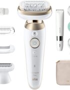 Braun Silk-épil 9 Flex SkinSpa 9-481 3D epilátor s plně flexibilní hlavou pro mokré i suché holení 1 ks
