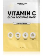 breakout + aid Vitamin C Glow Boosting Mask plátýnková maska s vitaminem C 34 g