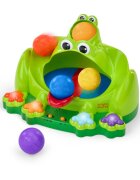 Bright Starts Poppin' Ball Frog aktivity hračka s melodií 6 m+ 1 ks