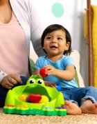 Bright Starts Poppin' Ball Frog aktivity hračka s melodií 6 m+ 1 ks