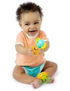 Bright Starts Soother Pals™ Easy-Grasp hračka s kousátkem 3 m+ 2 ks