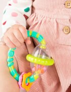 Bright Starts Teether & Rattle chrastítko s kousátkem I. 3m+ 1 ks
