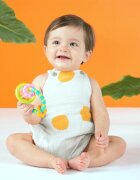 Bright Starts Teether & Rattle chrastítko s kousátkem I. 3m+ 1 ks
