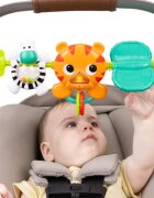 Bright Starts Tiger Bar kontrastní závěsná hračka s melodií 0 m+ 1 ks