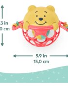 Bright Starts Winnie the Pooh Jingle & Shake Oball chrastítko 0m+ 1 ks