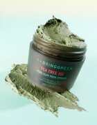 BRINGGREEN Tea Tree Cica Pore Clay Pack Strong krémová maska pro mastnou pleť se sklonem k akné 100 g