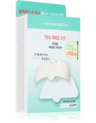 BRINGGREEN Tea Tree Cica Pore Nose Strip náplasti na problematickou pleť na nos 5 ks