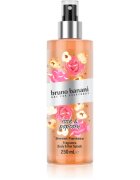 Bruno Banani Sweet Fantasy Rose & Popcorn parfémovaný tělový sprej na tělo a vlasy pro ženy 250 ml