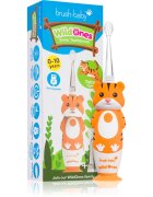 Brush Baby WildOnes WildOne elektrický zubní kartáček + 2 náhradní hlavice pro děti Tiger 1 ks