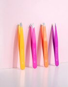 Brushworks Combination Tweezer Set sada pinzet na obočí typ Brights 4 ks