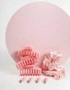 Brushworks Complete Hair Clip & Scrunchie Set sada gumiček a sponek do vlasů