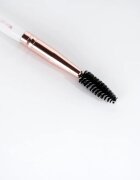 Brushworks Double Ended Brow Brush štětec pro úpravu obočí s kartáčkem 1 ks