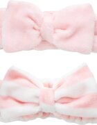 Brushworks Makeup Headbands kosmetická čelenka s mašlí