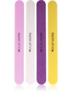 Brushworks Nail Files Coloured sada pilníků na nehty